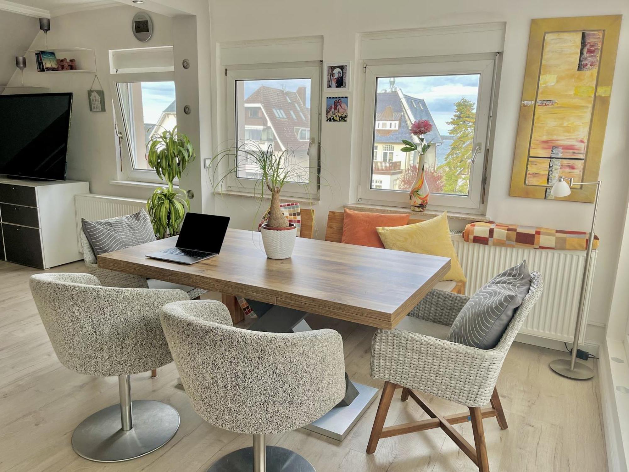 3Sz Penthaus Luna Am Sandstrand Mit Meerblick & Balkon 뤼베크 외부 사진