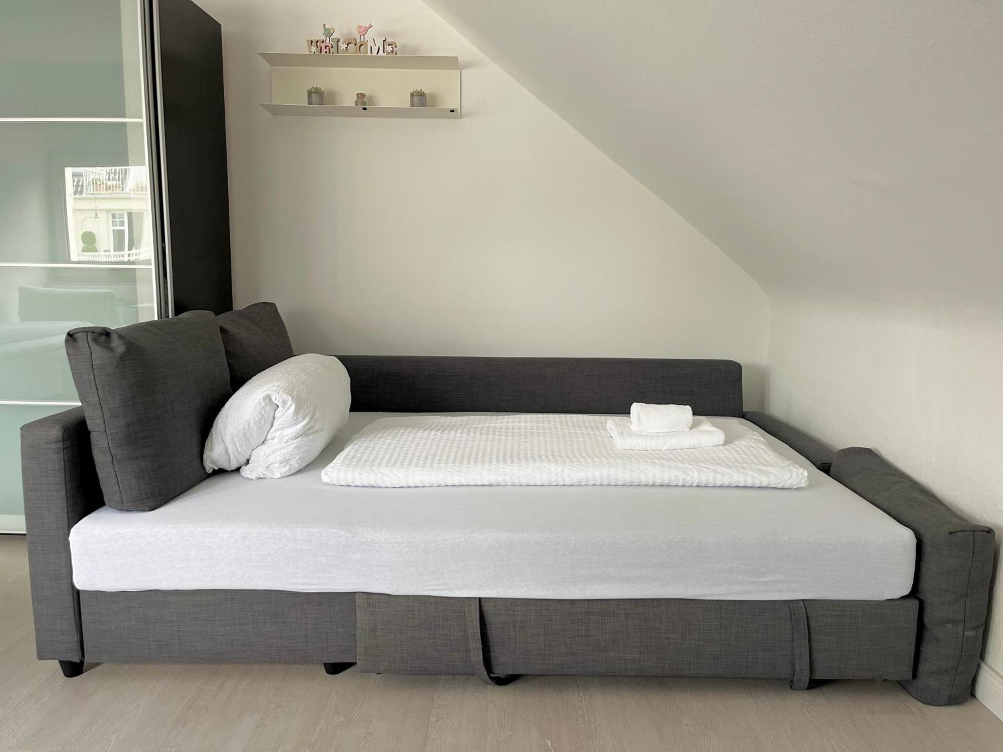 3Sz Penthaus Luna Am Sandstrand Mit Meerblick & Balkon 뤼베크 외부 사진